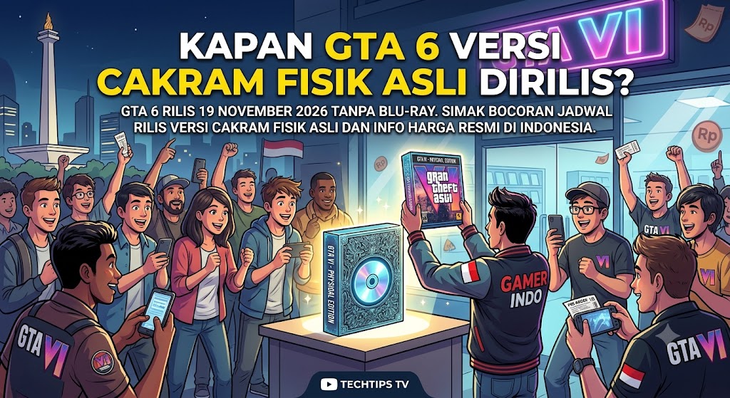 Kapan GTA 6 Versi Cakram Fisik Asli Dirilis?