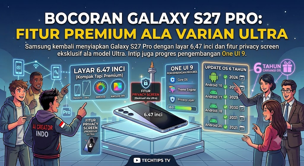 Bocoran Galaxy S27 Pro: Fitur Premium Ala Varian Ultra